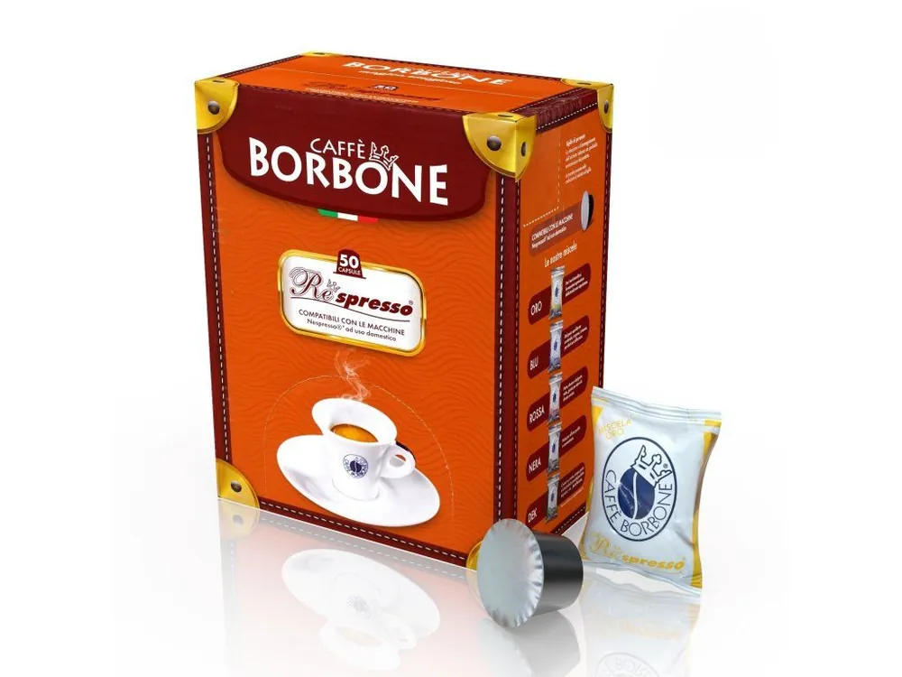 Coffee capsules Caffe Borbone Miscela Oro for Nespresso 50 pcs