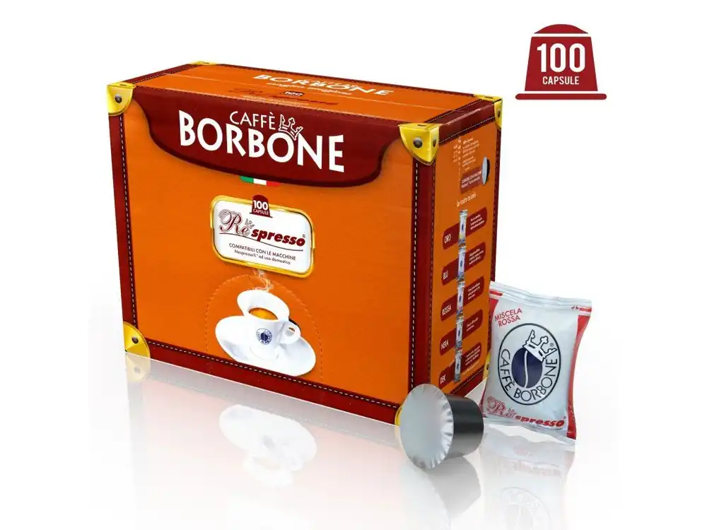 Coffee capsules Caffe Borbone Miscela Rossa for Nespresso 100 pcs