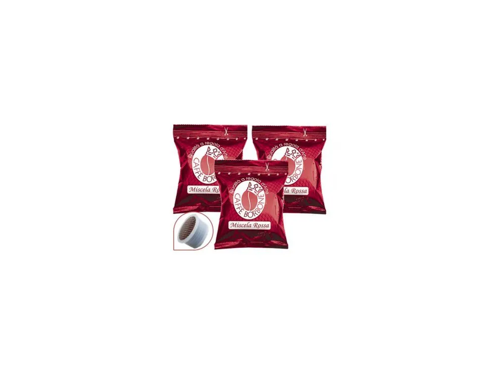 Coffee Capsules Caffe borbone Rossa Do Lavazza Espresso Point 50 pcs