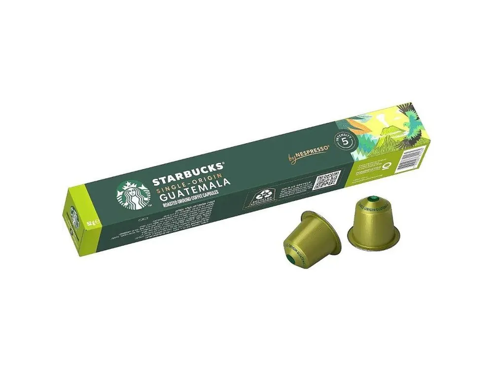 Coffee Capsules for Nespresso Starbucks Guatemala Single Origin 10 pcs