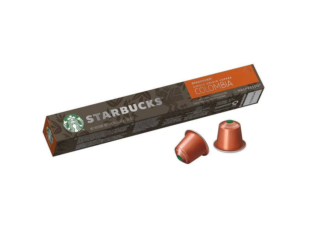 Coffee Capsules for Nespresso Starbucks Single Origin Colombia 10 pcs