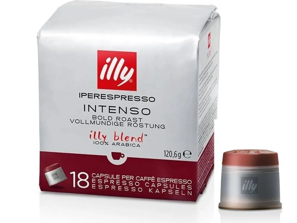Illy IperEspresso Intenso coffee capsules 18 pieces