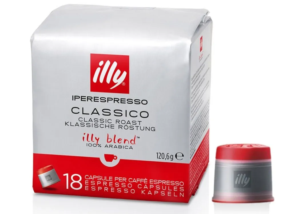 Illy IperEspresso Classico coffee capsules 18 pieces
