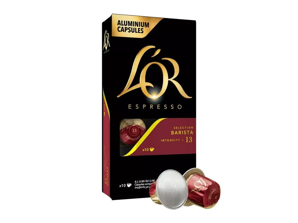 L‘OR Barista Nespresso aluminum coffee capsules 10 pcs