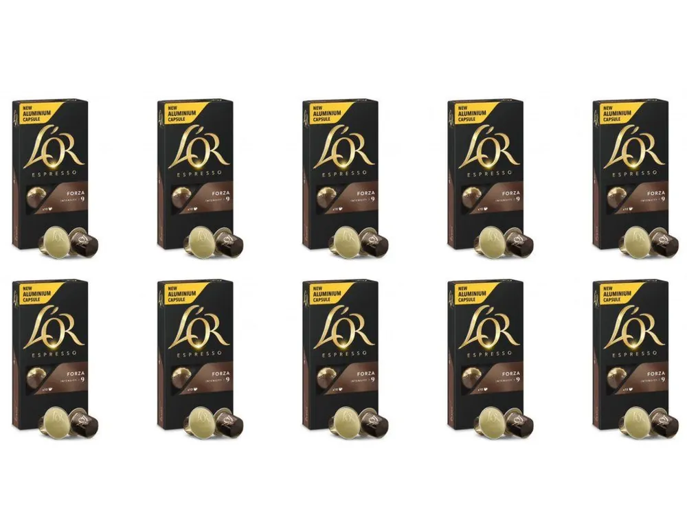 L´OR Espresso Forza Intensity 9 - 100 capsules for Nespresso®