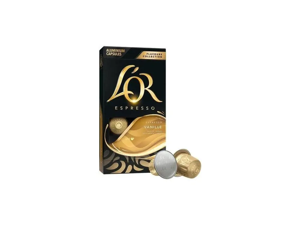 L‘OR Espresso Vanille Aluminum Capsules for Nespresso® 10 pcs