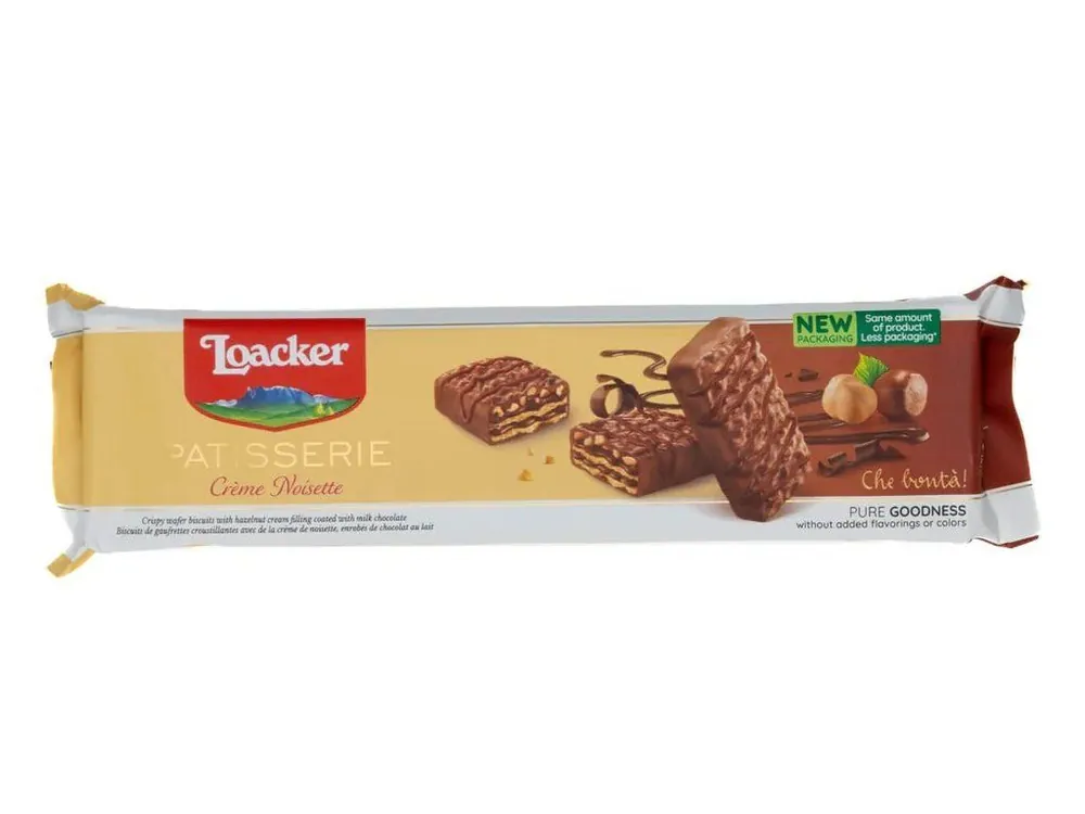 Loacker PATISSERIE Créme Noisette wafers 100 g
