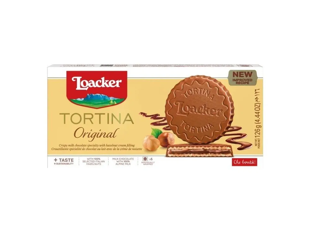 Loacker TORTINA Original wafers 63 g