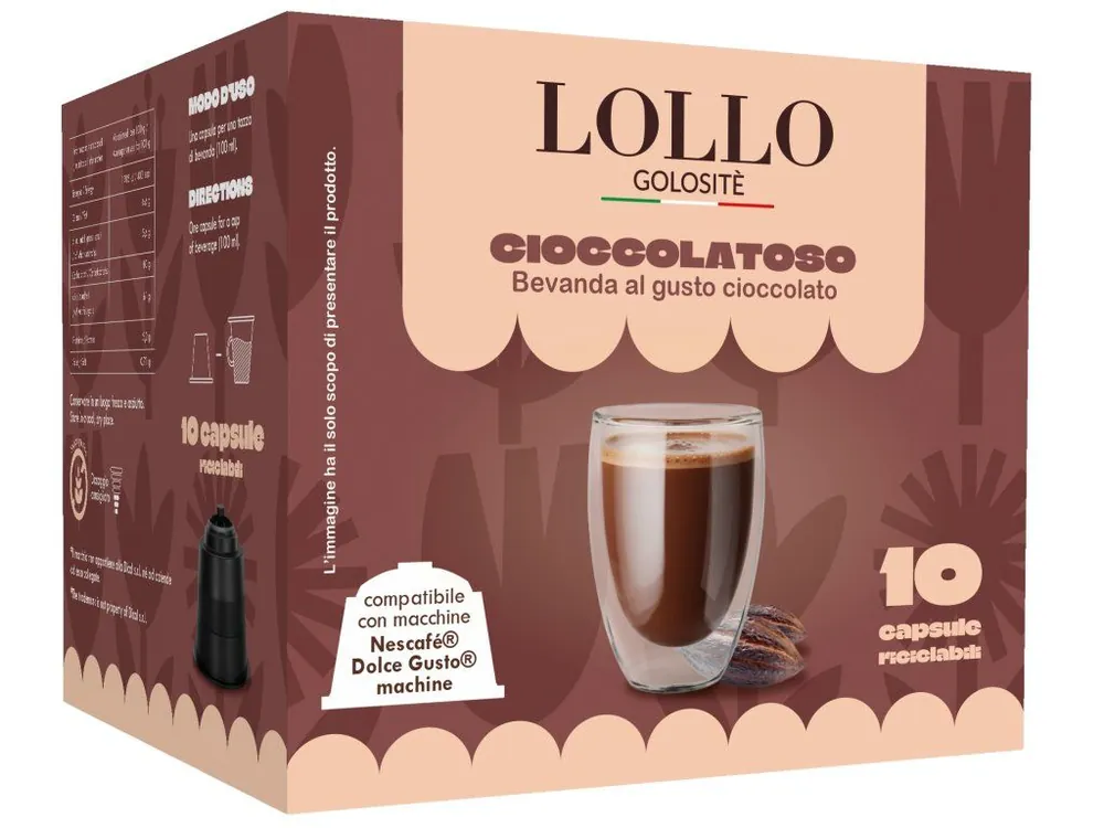 Lollo Caffé Chocolate for Dolce Gusto 10 capsules