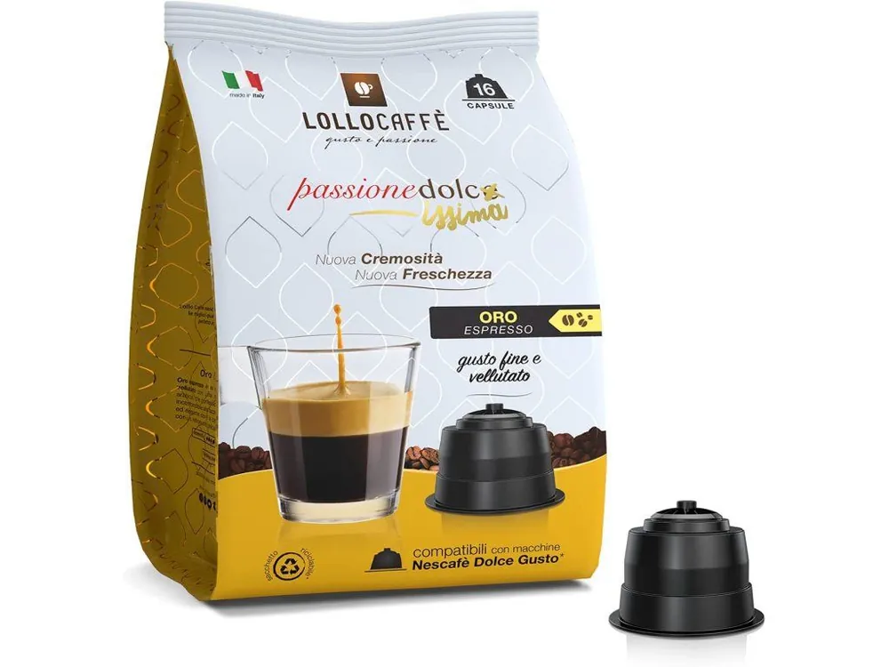 Lollo caffé ORO espresso to Dolce Gusto 16 capsules