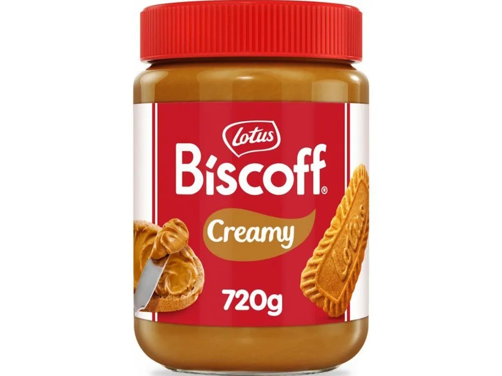 Lotus Biscoff Spread made from original caramel biscuits 720 g