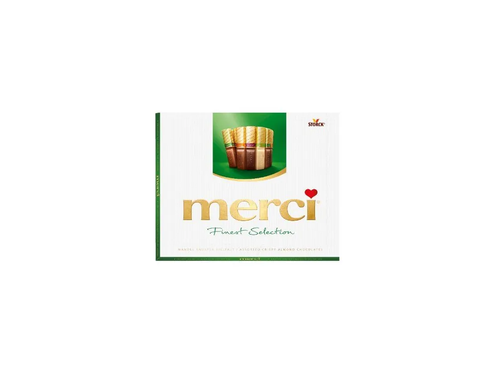 Merci Finest Selection Almond 250g Green