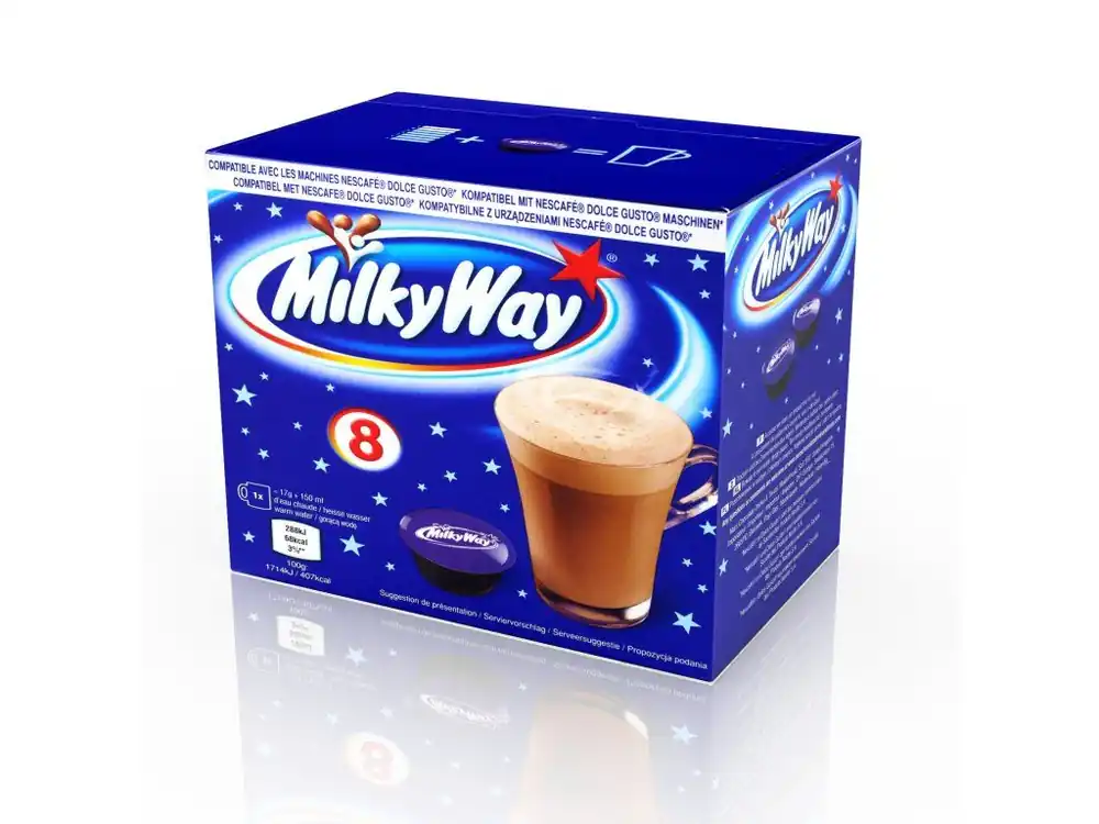 Milky Way hot chocolate for Dolce Gusto 8 capsules