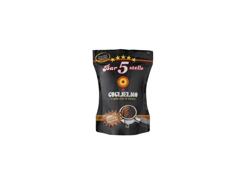 Ground coffee Guglielmo Bar 5 Stelle espresso 250g