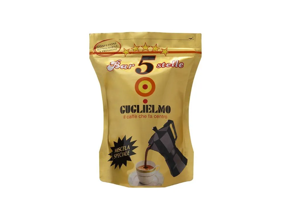 Ground coffee Guglielmo Bar 5 Stelle ORO 250g