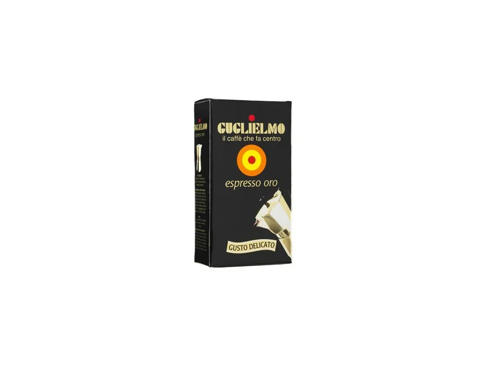 Ground coffee Guglielmo Espresso ORO vacuumed 250g