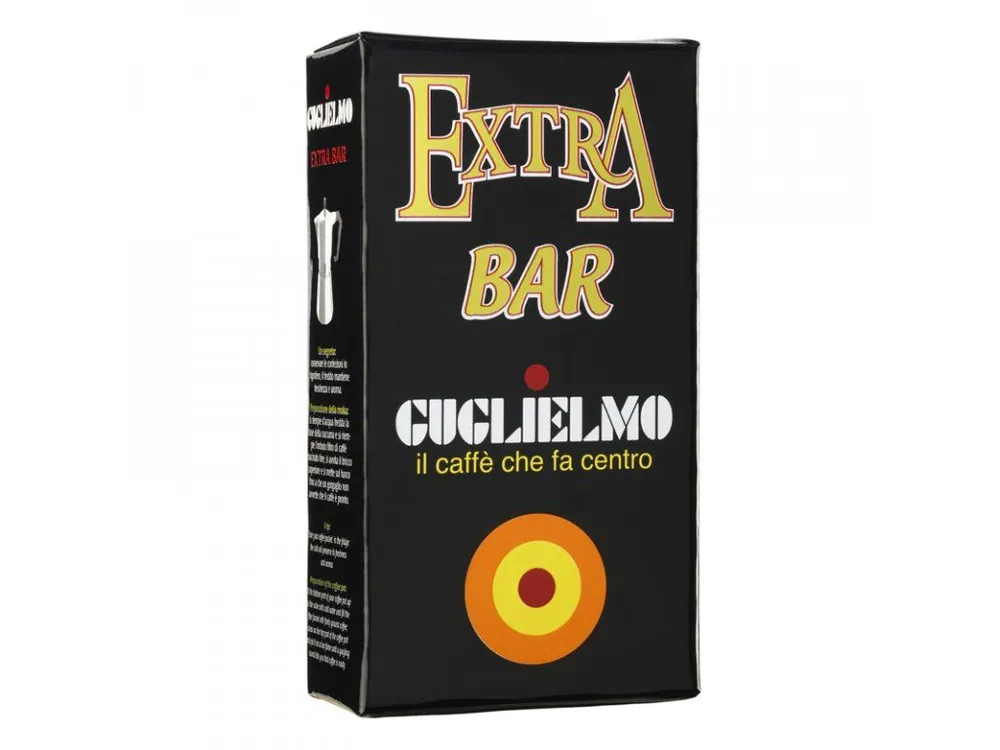 Ground coffee Guglielmo extra bar vacuumed 250g