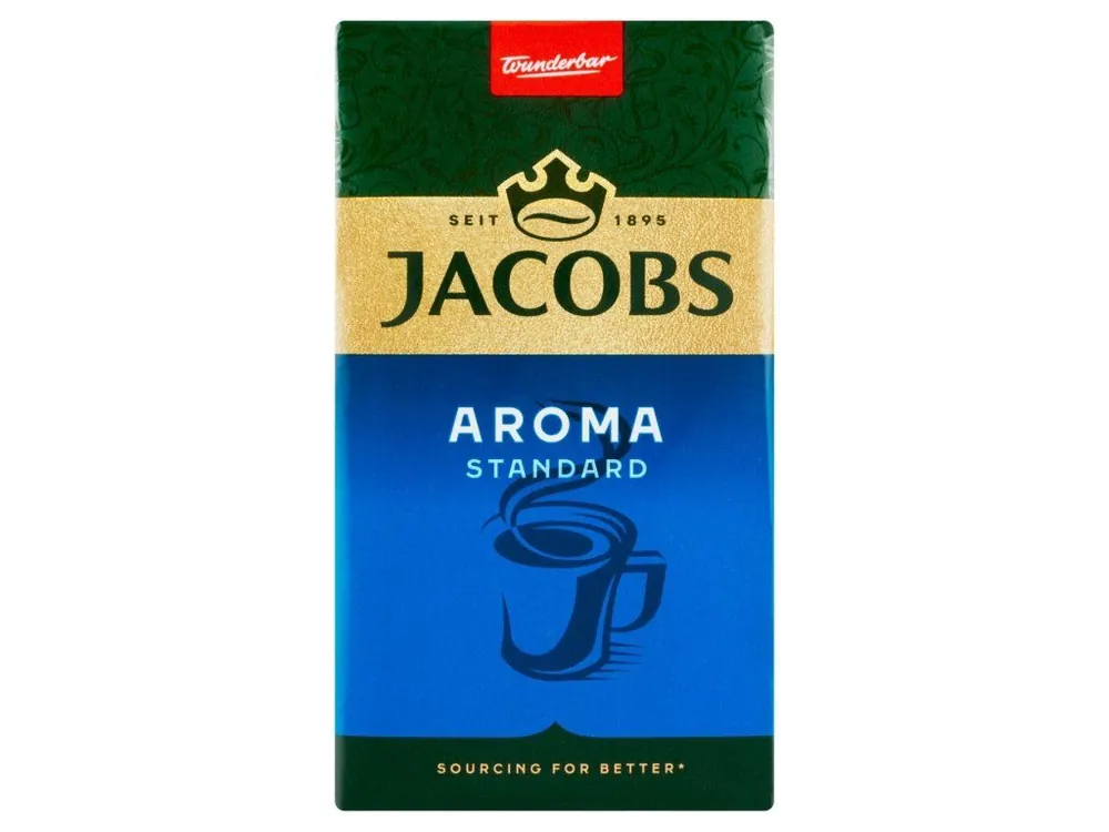 Ground coffee Jacobs Aroma Standard 250gr
