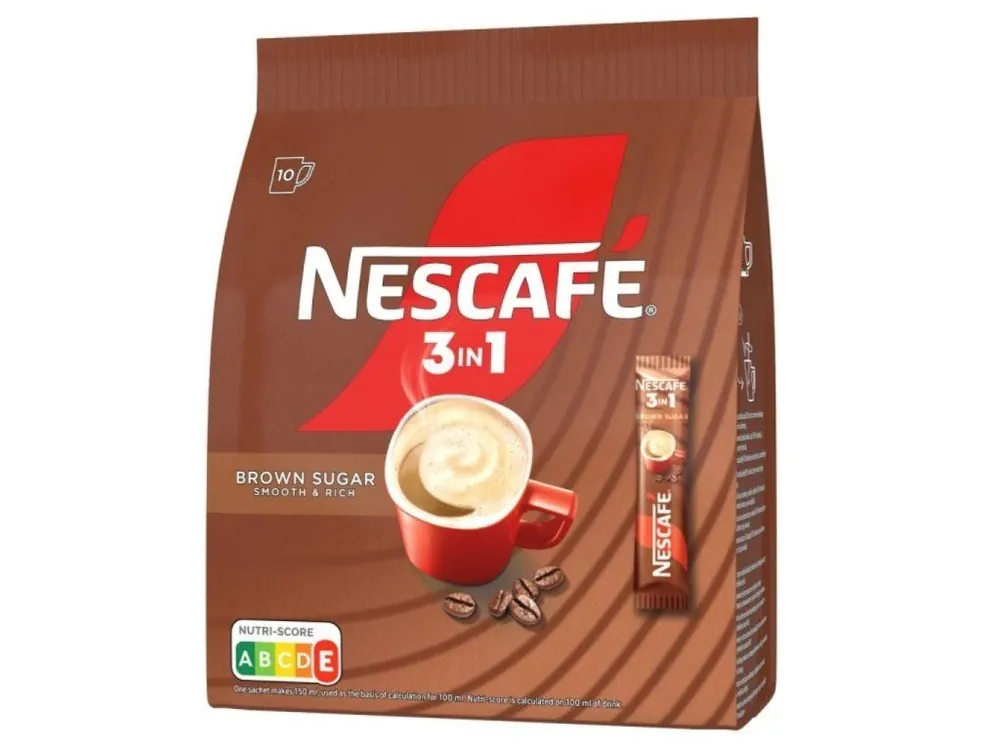 Nescafe 3in1 Instant coffee with cane sugar 10x16.5g