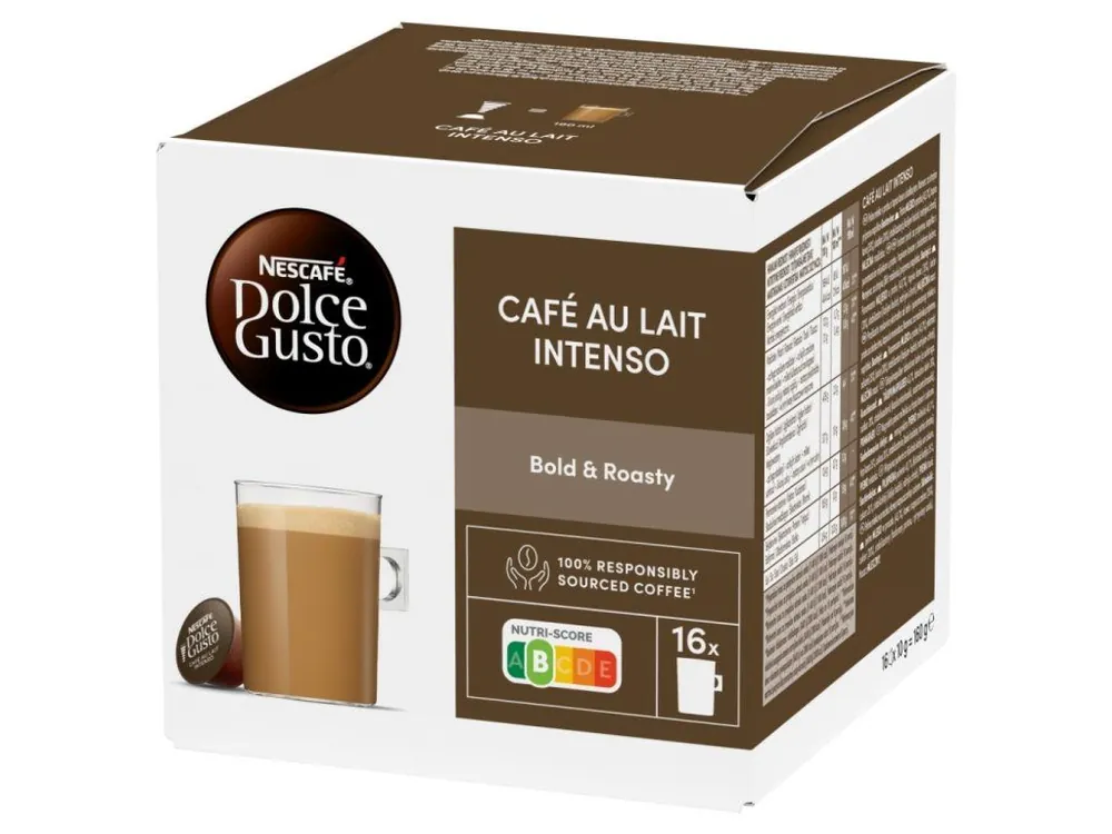 Nescafé Dolce Gusto Cafe au Lait INTENSO 16 capsules