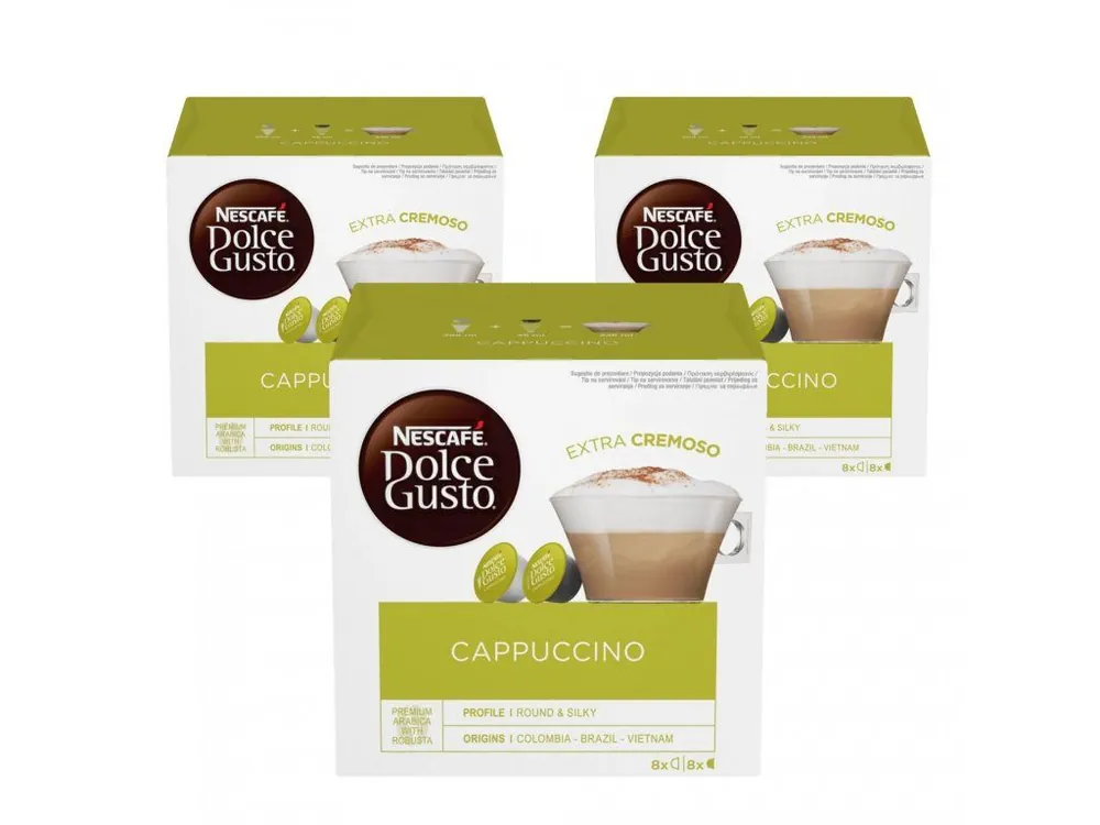 Nescafé Dolce Gusto Cappuccino 3 PACKAGE 3x16 capsules