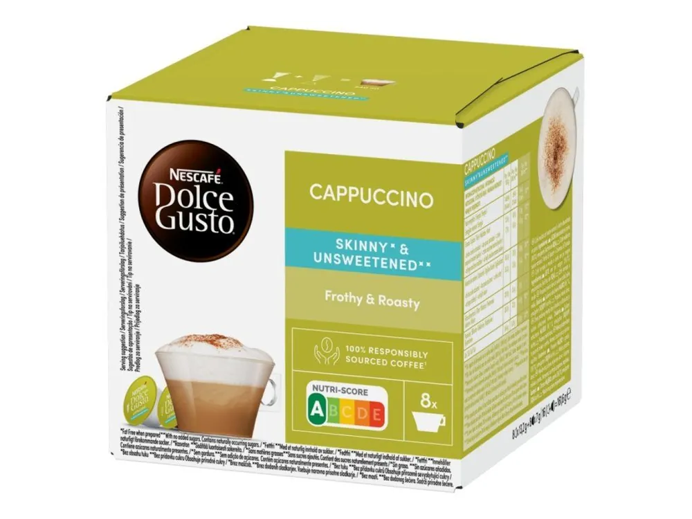 Nescafé Dolce Gusto Cappuccino Skinny Unsweetened 16 pcs