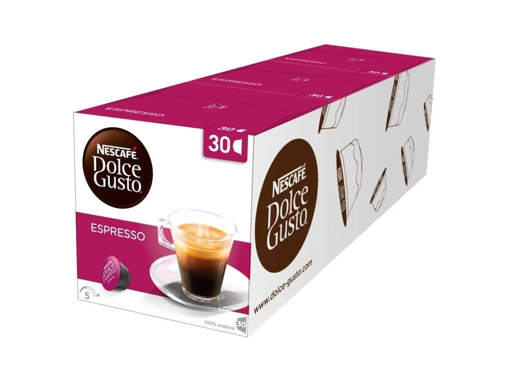 NESCAFÉ DOLCE GUSTO ESPRESSO 3 PACK XXL 3x30 capsules