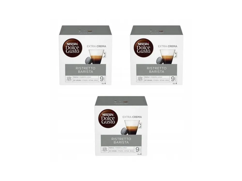 Nescafé Dolce Gusto Espresso Barista 3 PACKAGE 3x16 capsules