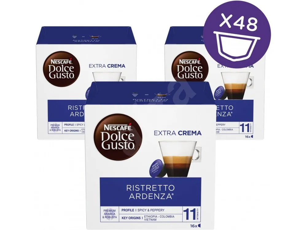 Nescafé Dolce Gusto Espresso Ristretto Ardenza 3 PACK 3x16 capsules