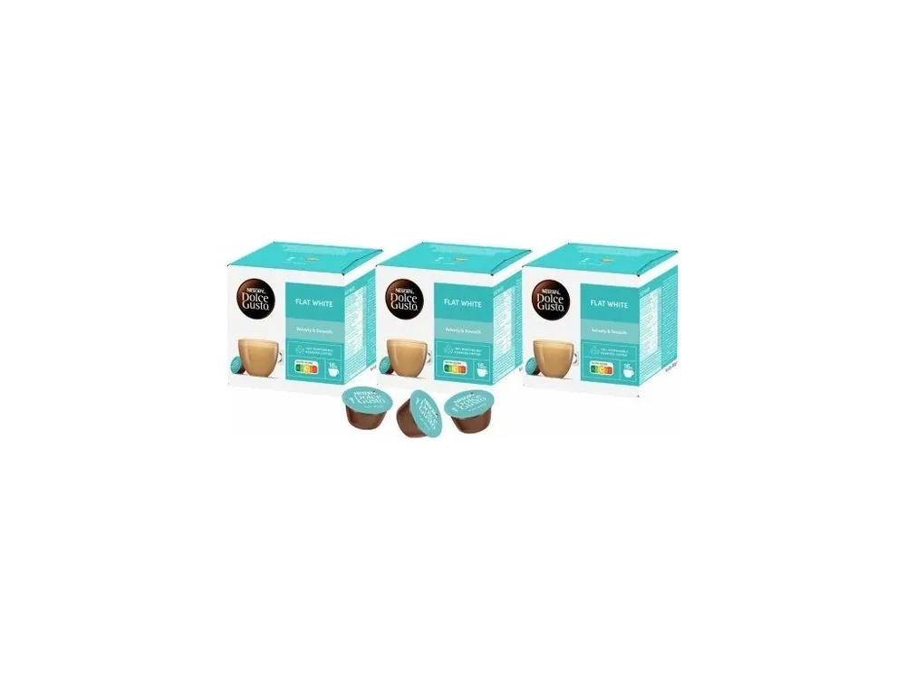 Nescafé Dolce Gusto Flat White 3 PACKAGE 3x16 capsules