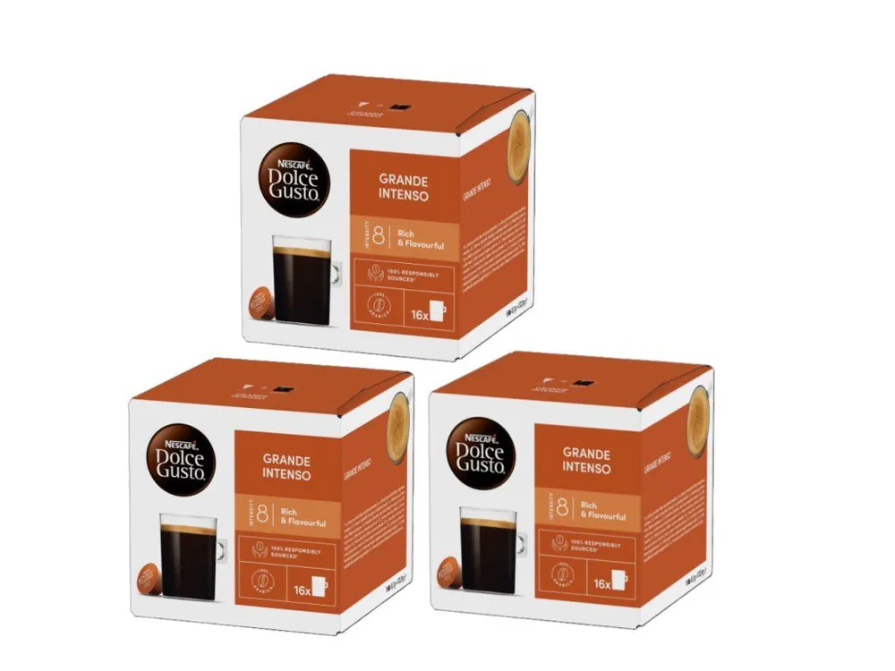 Nescafé Dolce Gusto Grande Intenso 3 PACKAGE 3x16 capsules