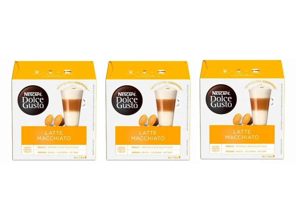 Nescafé Dolce Gusto Latte Macchiato 3 PACK 3x16 capsules
