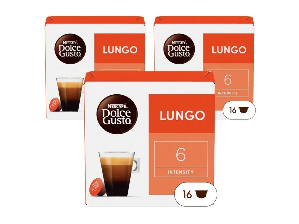 Nescafé Dolce Gusto Lungo 3 PACKAGE 3x16 capsules
