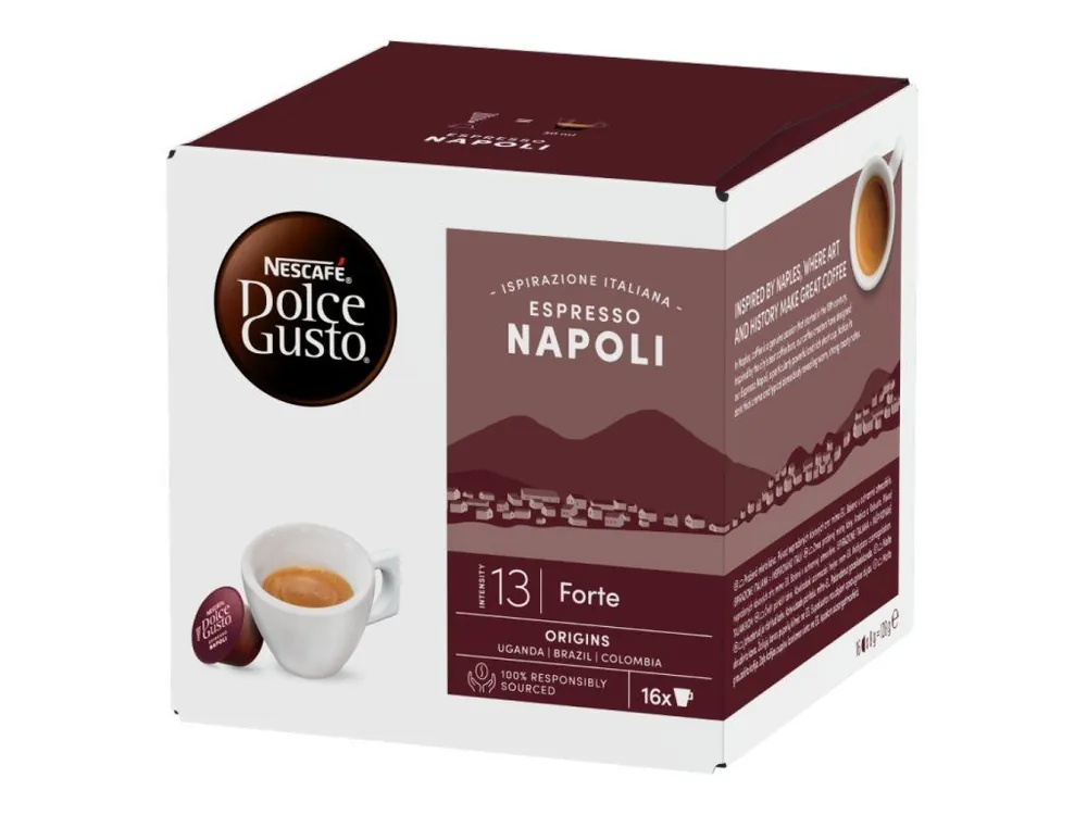 Nescafé Coffee Capsules Dolce Gusto Ristretto Napoli Style 16 pcs