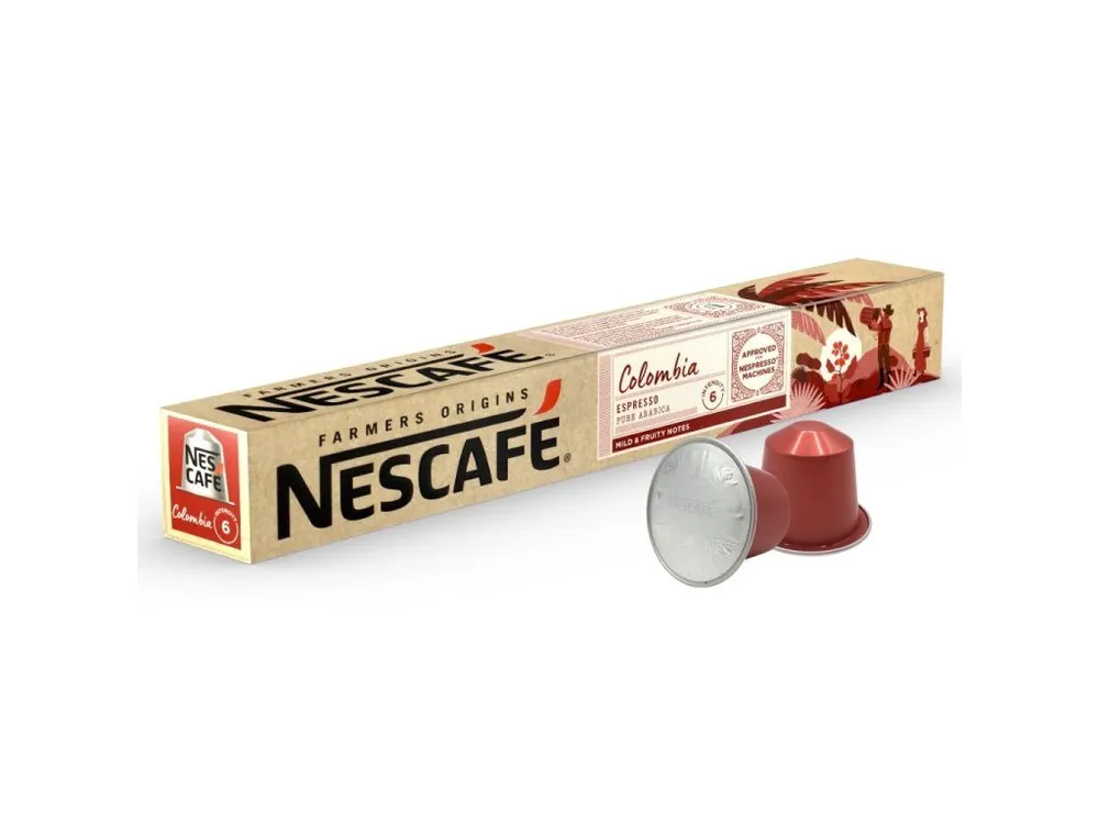 NESCAFÉ® Farmers Origins Colombia capsules for Nespresso® 10 pcs
