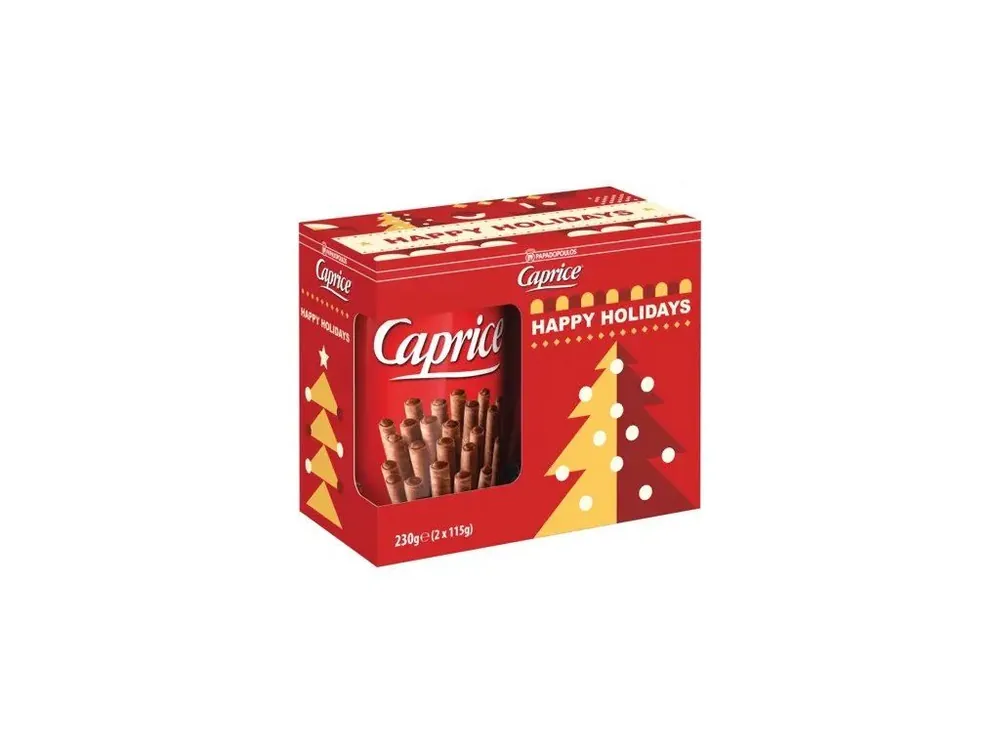 Papadopoulos Caprice Tubes Xmass Pack 2x115g