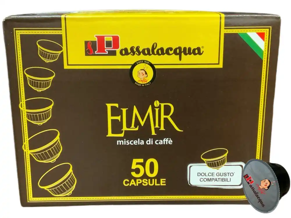 Passalacqua ELMIR capsules for Dolce Gusto 50 pieces