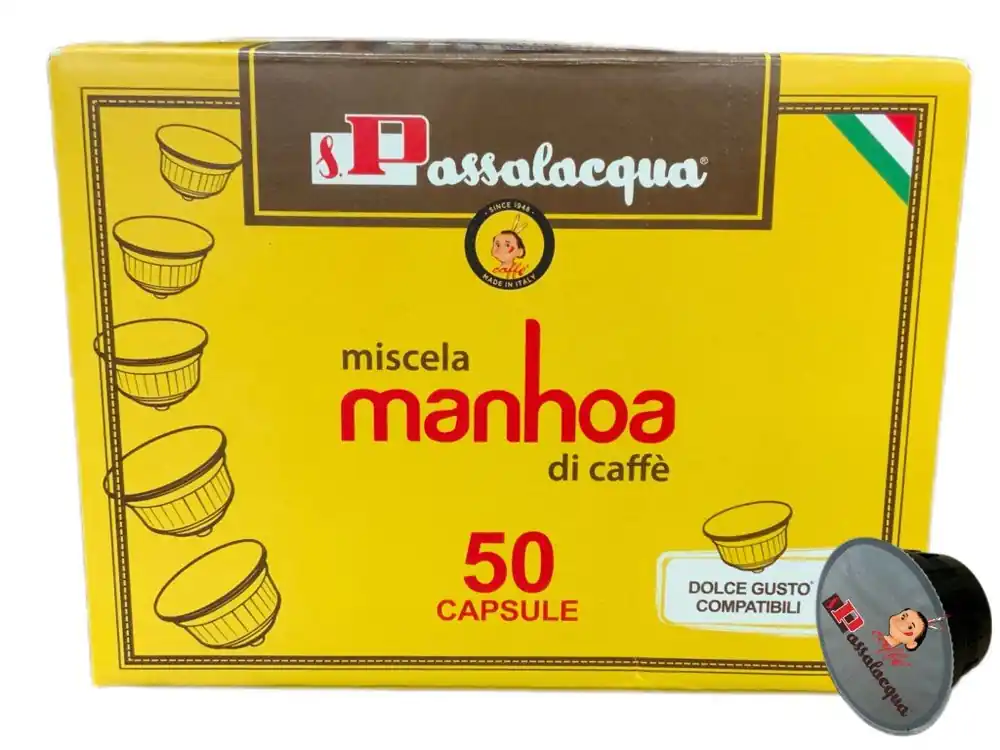 Passalacqua MANHOA capsules for Dolce Gusto 50 pieces