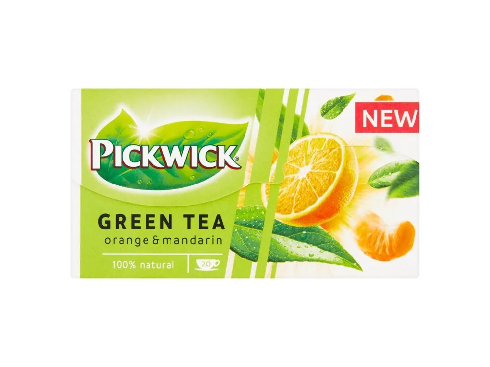 Pickwick Tea Green orange and tangerine 20x 1.5g