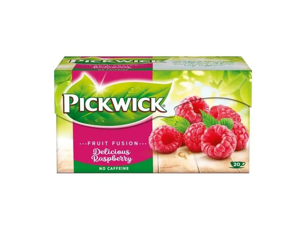 Pickwick Flavored Fruit Infusion Delicious Raspberry 20 x 2 g