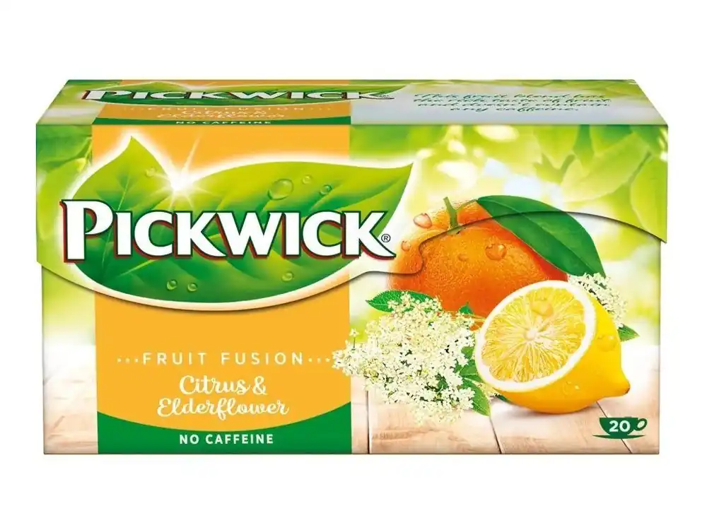 Pickwick Fruit Fusion Citrus tea with elderflower 20x 2g