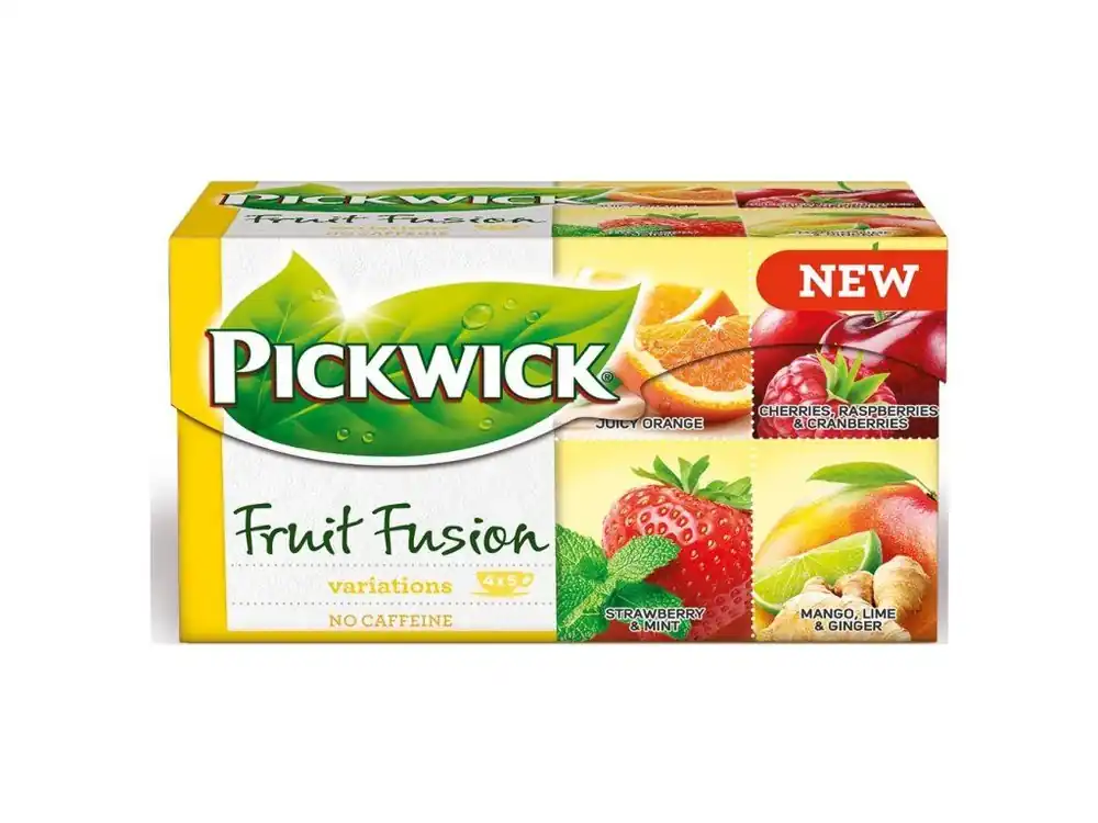 Pickwick Fruit Fusion Tea Variation Orange 20x 2g