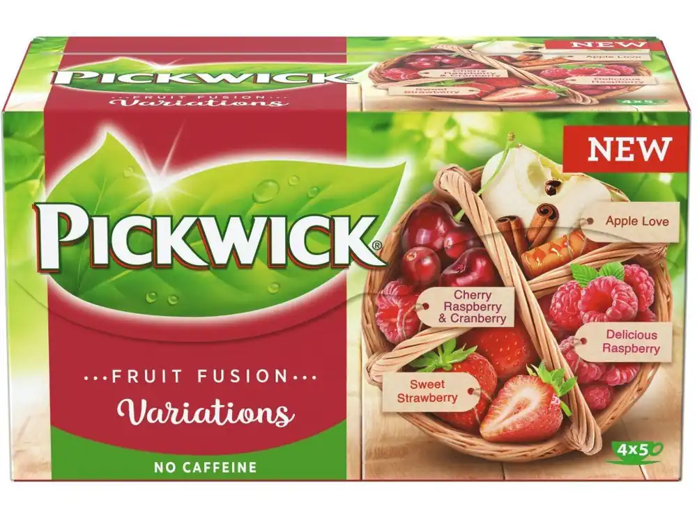 Pickwick Fruit Fusion Tea Variation Cherry 20x 1.75g