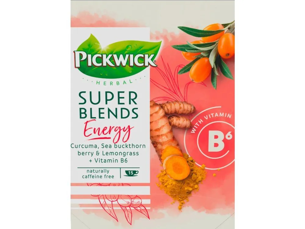 Pickwick Super Blends Energy without caffeine 22.5 g