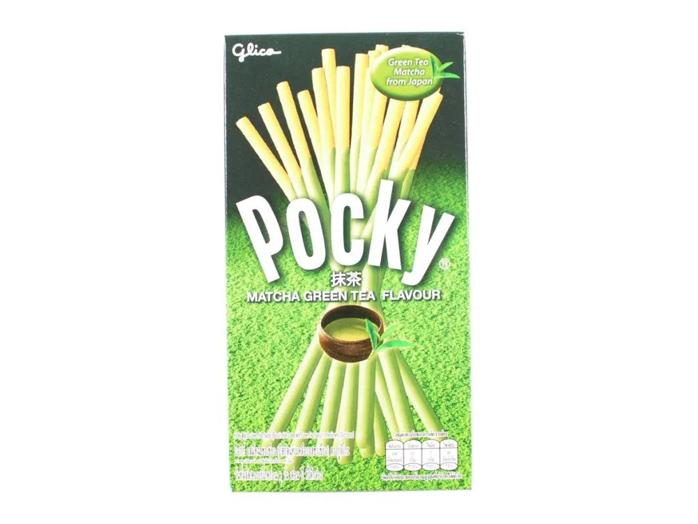 Wheat Pocky Matcha Green Tea GLICO 33 g
