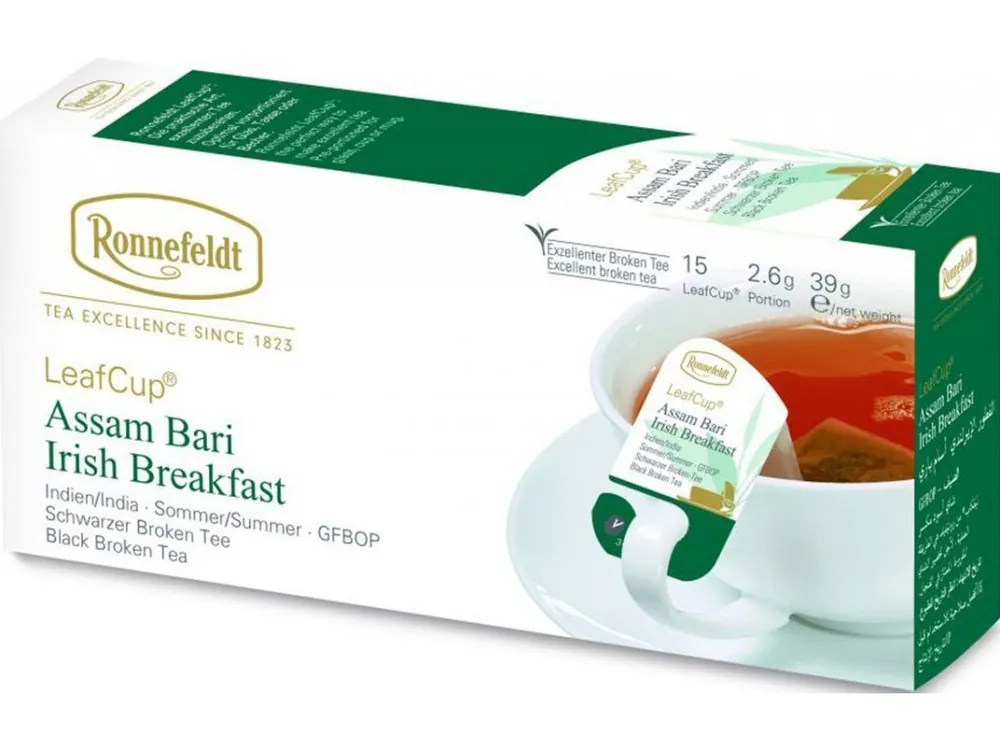 Ronnefeldt LeafCup Assam Bari Classic Assam tea bags 15 x 2.6 g