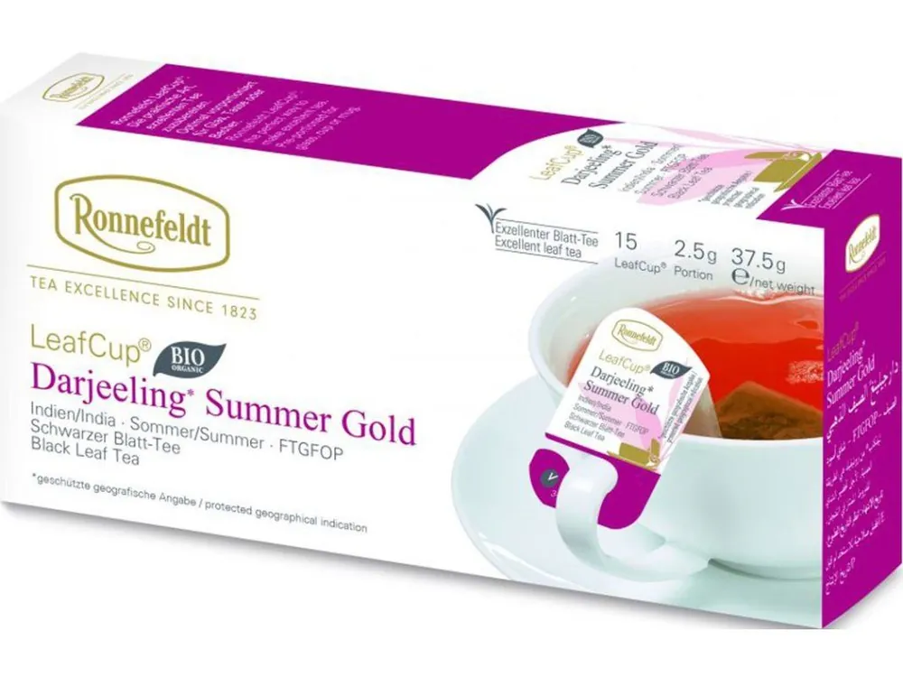 Ronnefeldt LeafCup Darjeeling Summer Gold 15 servings