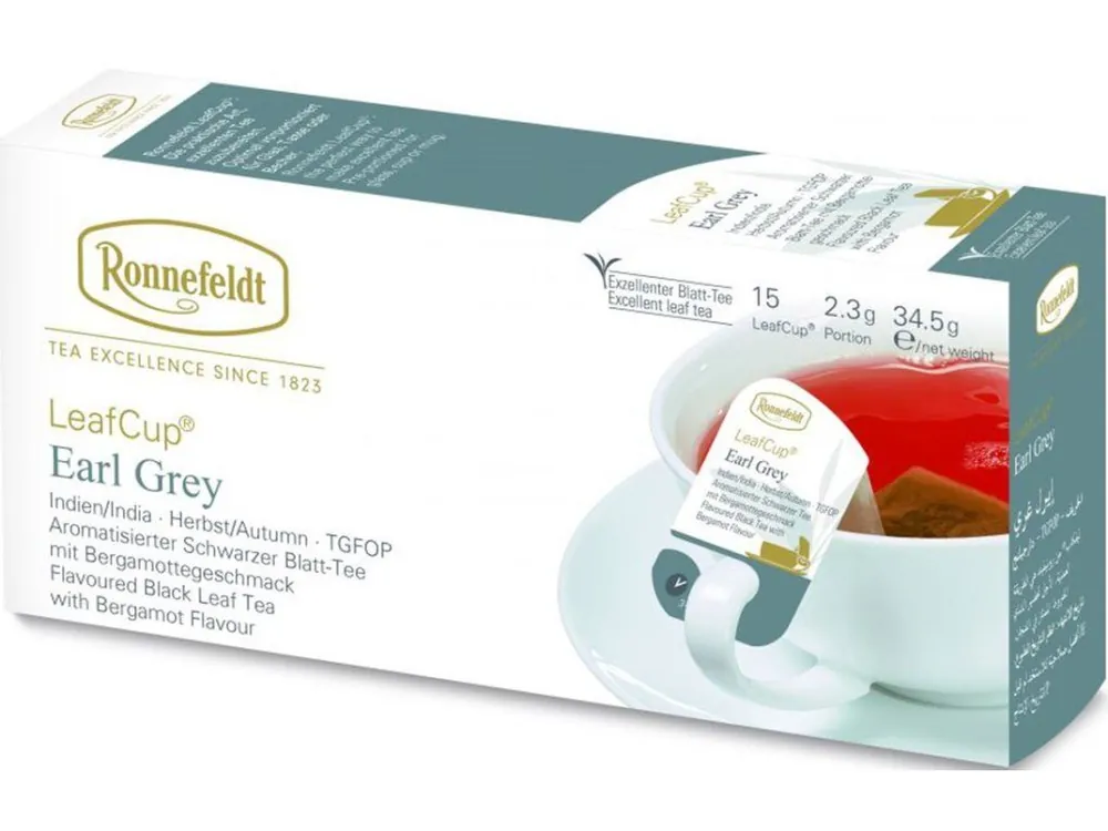 Ronnefeldt LeafCup Earl Gray 15 servings