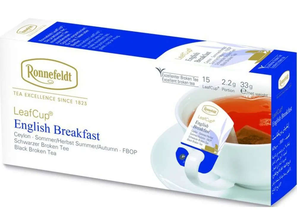 Ronnefeldt LeafCup English Breakfast 15 servings