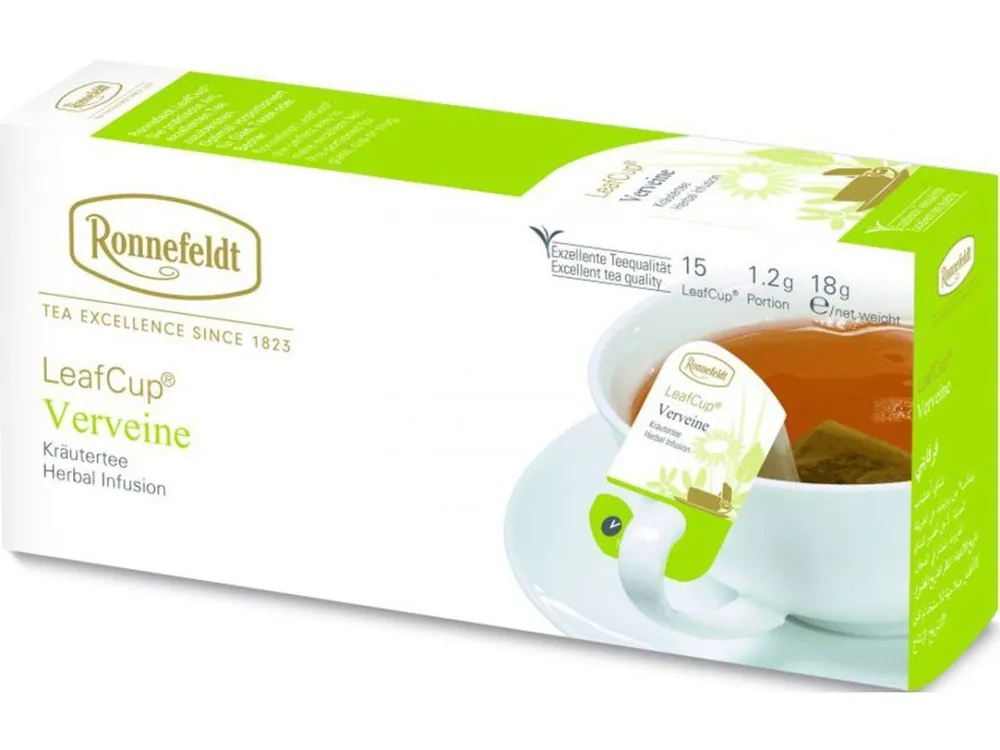 Ronnefeldt LeafCup Verveine tea bags 15 x 1.2 g